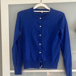 J. Crew Royal Blue Women's Cardigan